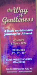 Way of Gentleness 2nd, 9th, 16, Dec @8pm